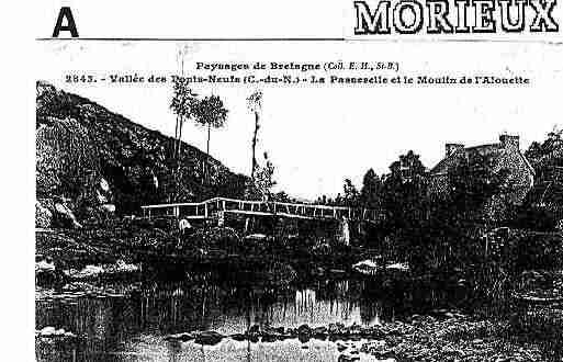 Ville de MORIEUX Carte postale ancienne